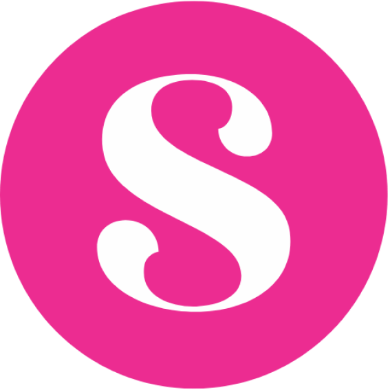 SmileSip - large pink logo